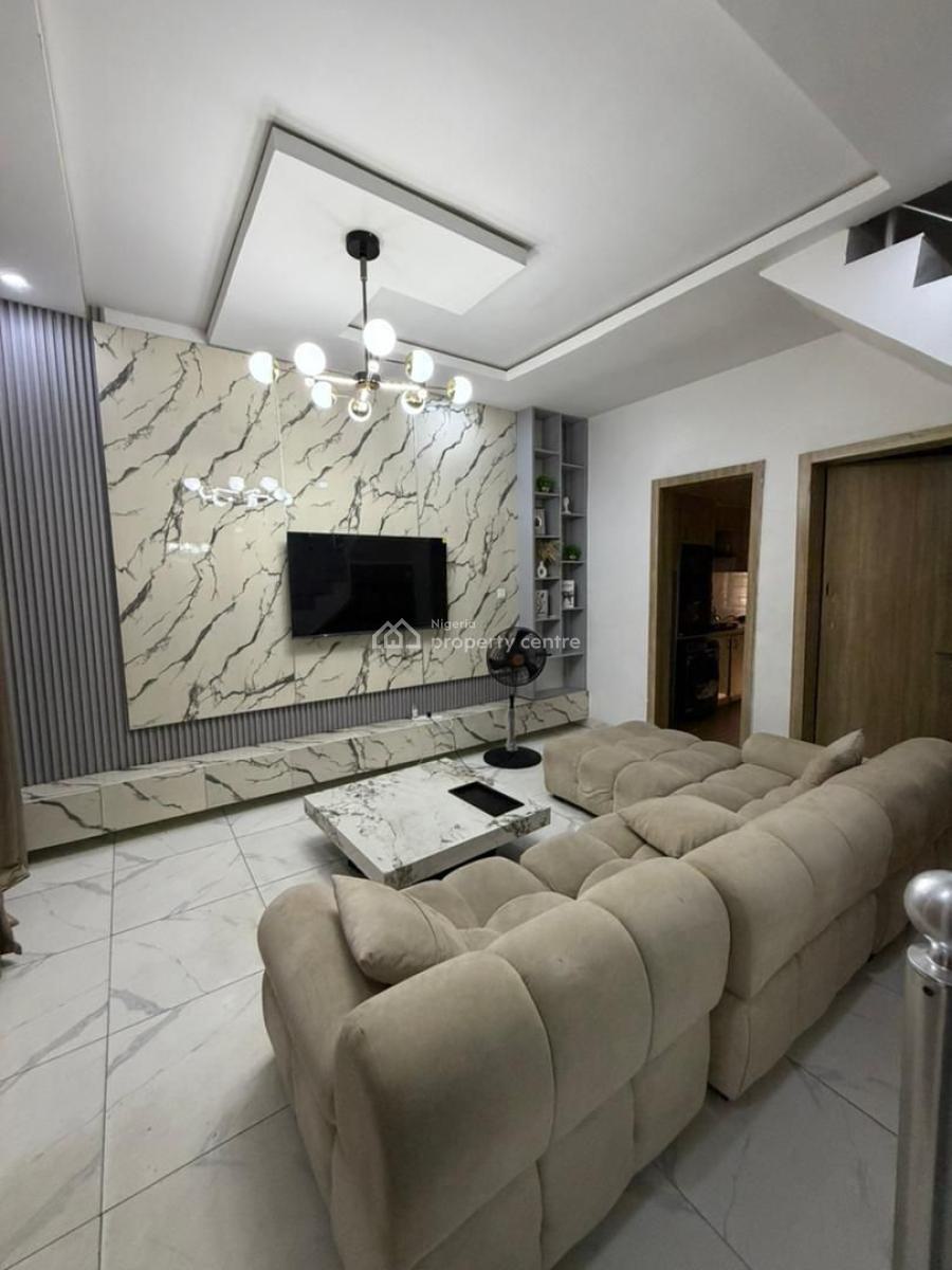 Spacious 3 Bedroom Terrace House, Lekki County, Ikota, Lekki, Lagos, Terraced Duplex for Rent