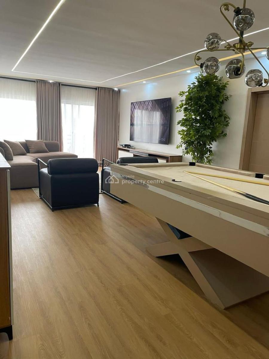 Ikoyi Luxury Apartment: 3-bedroom with Smart Tv & Amenities, Ikoyi, Lagos, Flat / Apartment for Rent