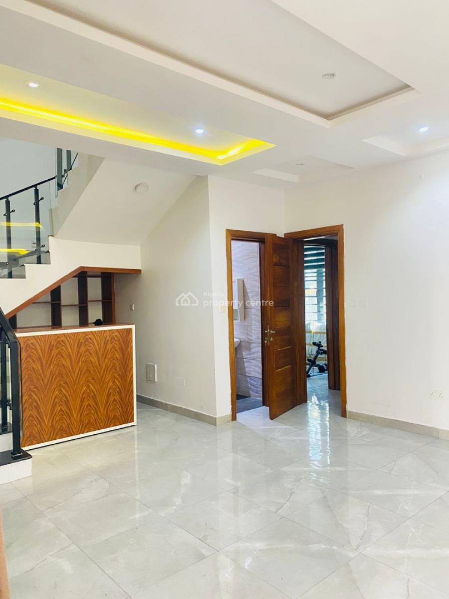 4 Bedroom Terrace Duplex with Bq and Solar, Freedom Way  Lekki Or Kusenla Road Ikate, Lekki Expressway, Lekki, Lagos, Terraced Duplex for Rent