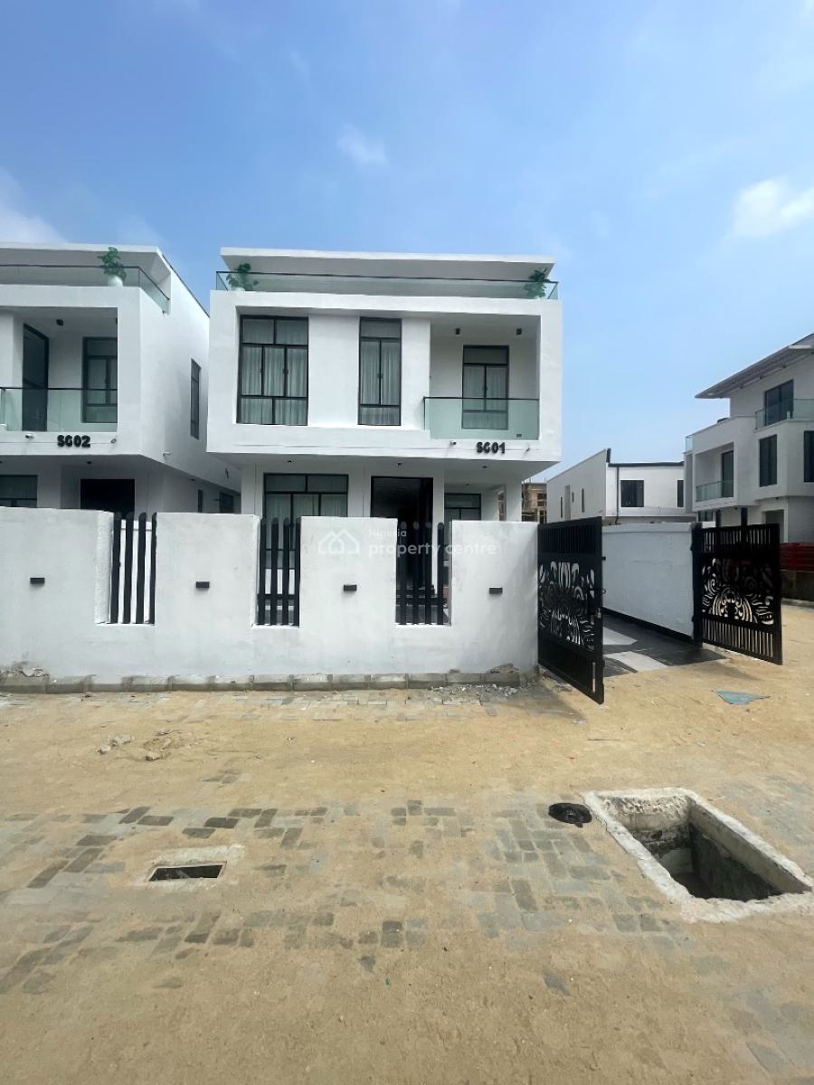 5 Bedrooms Fully Detached Duplex + Pool, Chevron, Lekki Toll Gate, Lekki, Lagos, Detached Duplex for Sale