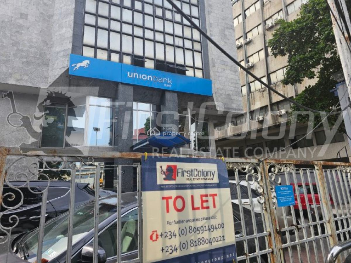250sqm Commercial Office Space, Victoria Island (vi), Lagos, Office Space for Rent