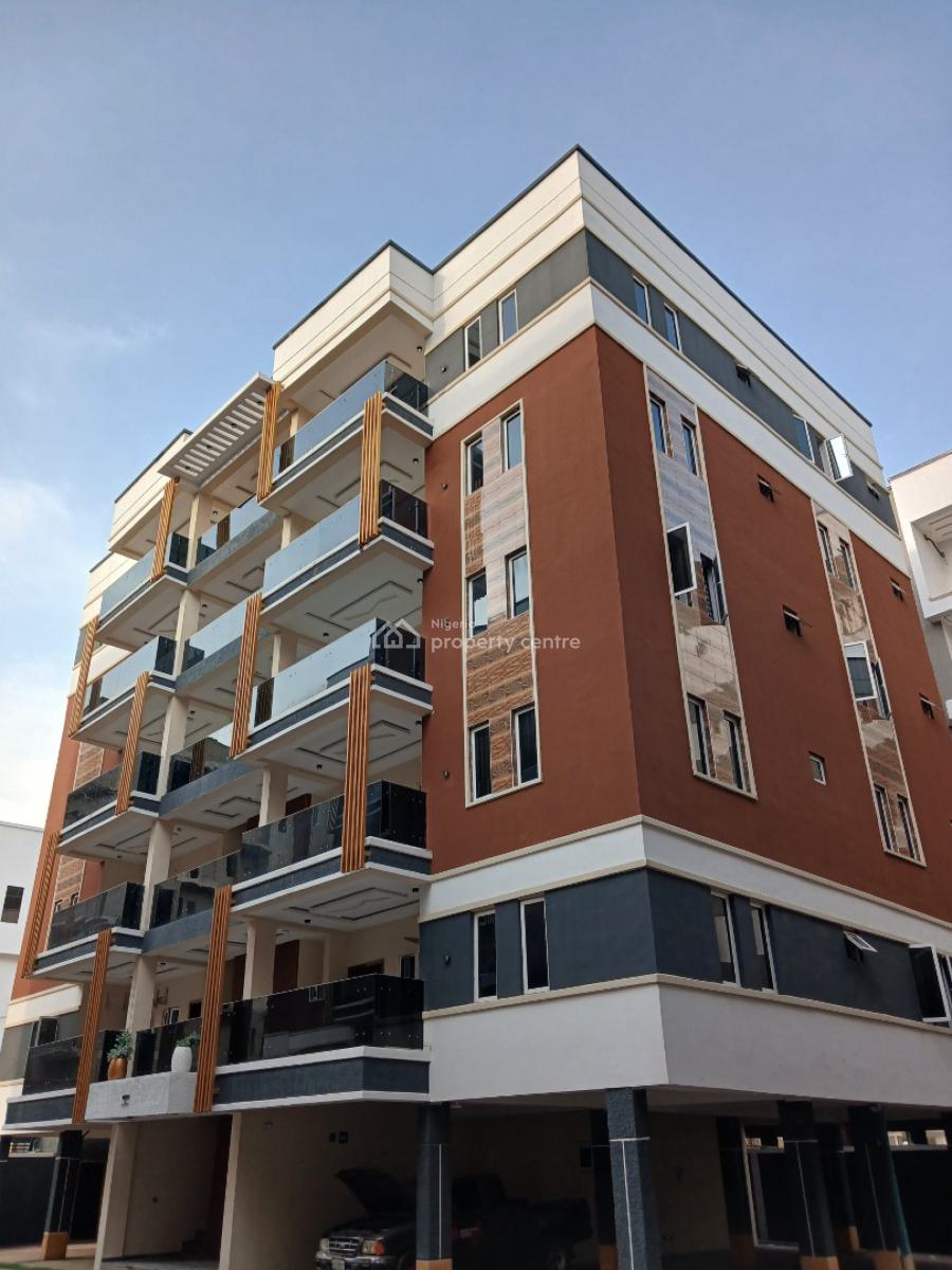 Newly Built and Serviced 2 Bedroom En-suite Flat with an Enclosed Fitt, Lekki Phase 1, Lekki, Lagos, Flat / Apartment for Rent