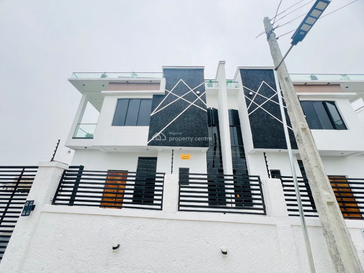 4bedroom Semi Detached Duplex with Bq, Abraham Adesanya, Lekki, Lagos, Semi-detached Duplex for Sale