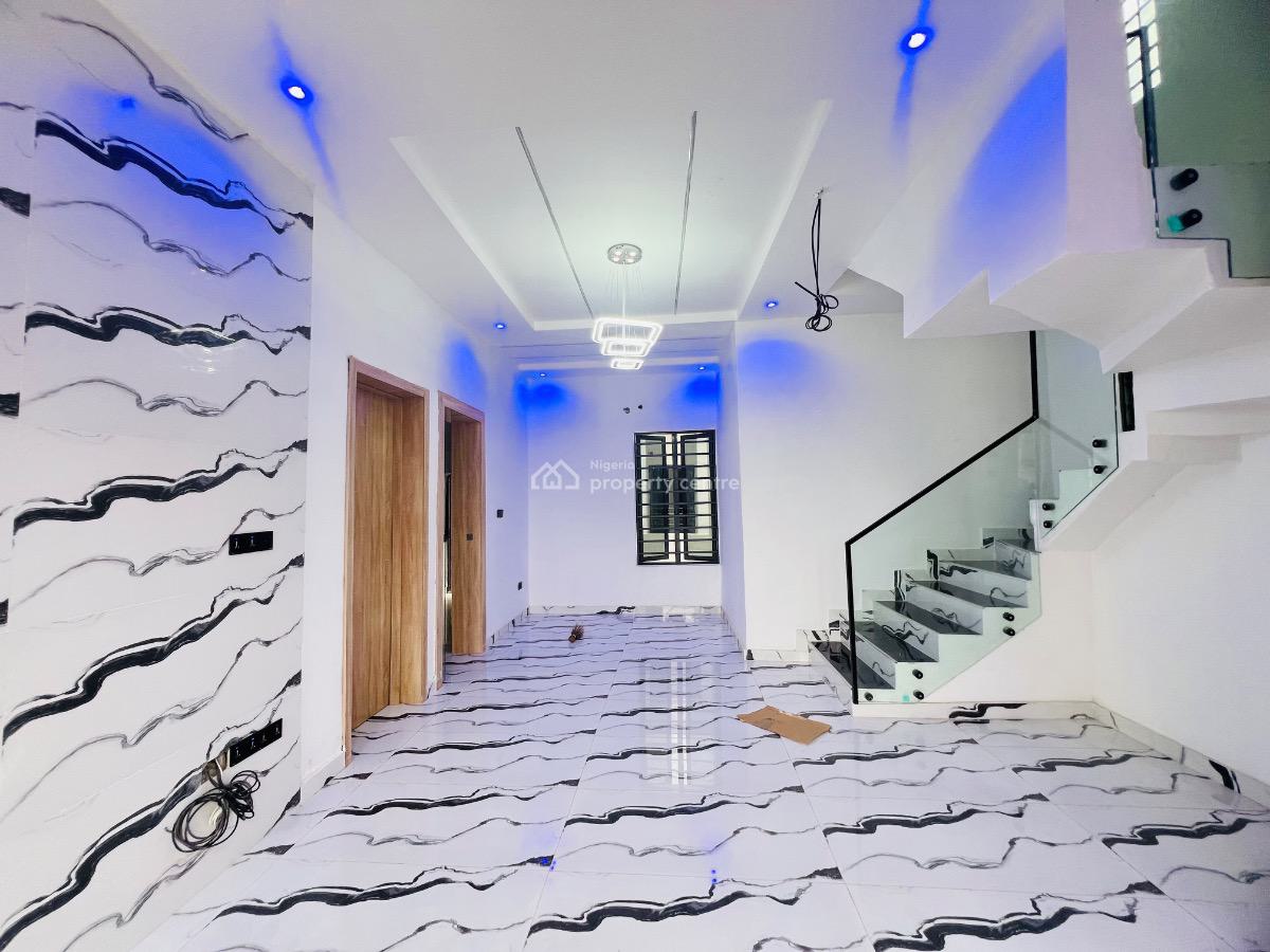 4bedroom Semi Detached Duplex with Bq, Abraham Adesanya, Lekki, Lagos, Semi-detached Duplex for Sale