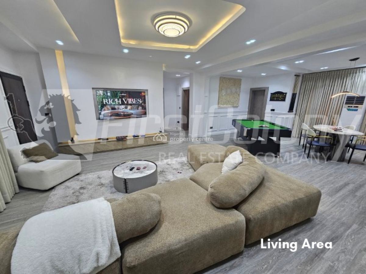 Furnished 3 Bedroom Luxury Apartment with Excellent Facilities, Victoria Island (vi), Lagos, Flat / Apartment for Rent