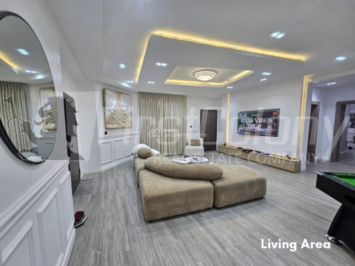 Furnished 3 Bedroom Luxury Apartment with Excellent Facilities, Victoria Island (vi), Lagos, Flat / Apartment for Rent