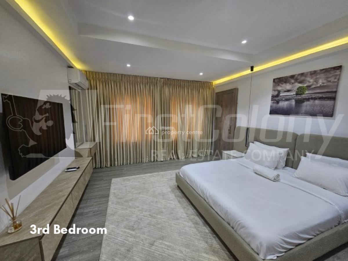 Furnished 3 Bedroom Luxury Apartment with Excellent Facilities, Victoria Island (vi), Lagos, Flat / Apartment for Rent