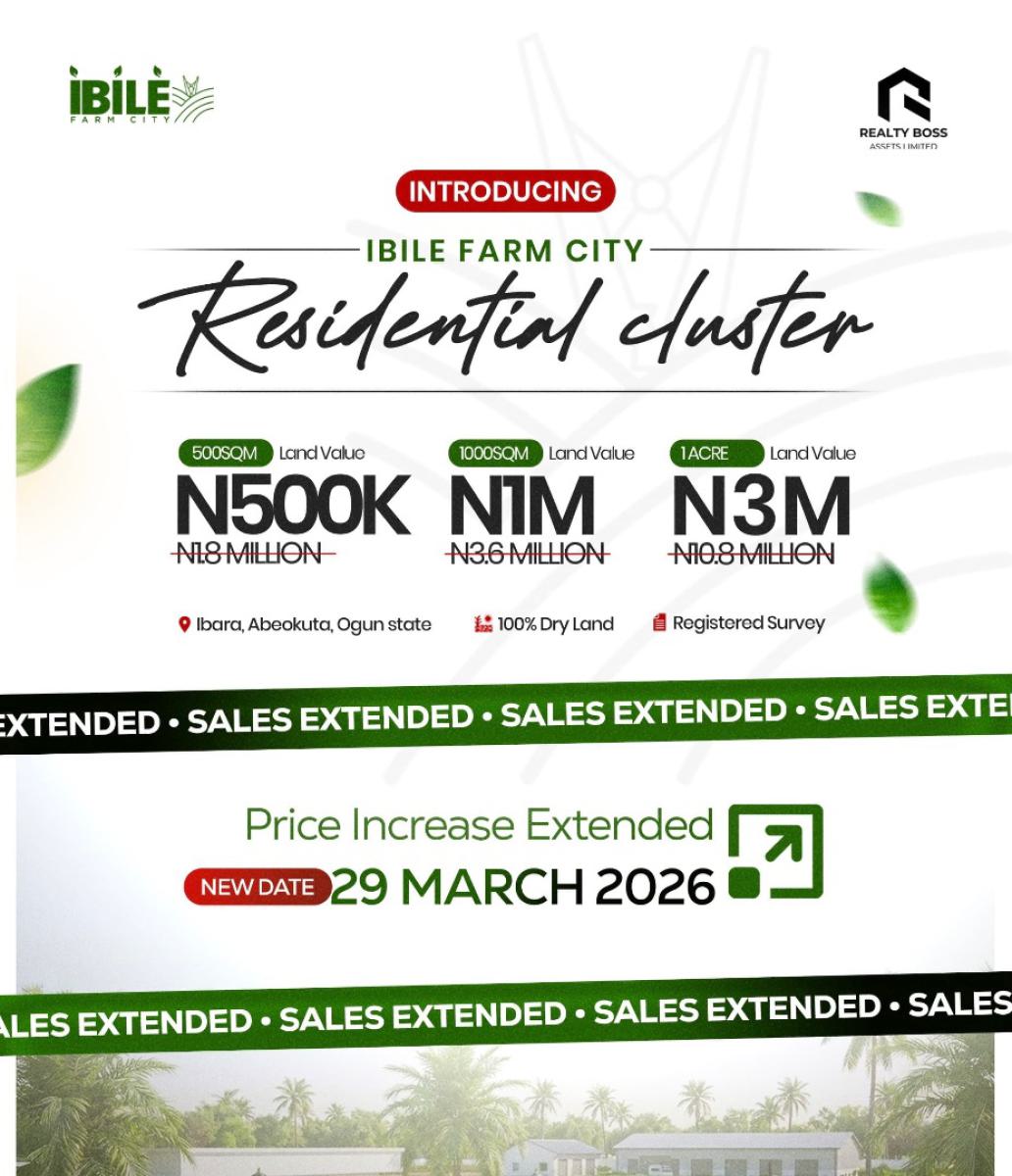 Ibile Farm City -- Prime Residential & Agricultural Plots, Ibara, Abeokuta South, Ogun, Mixed-use Land for Sale