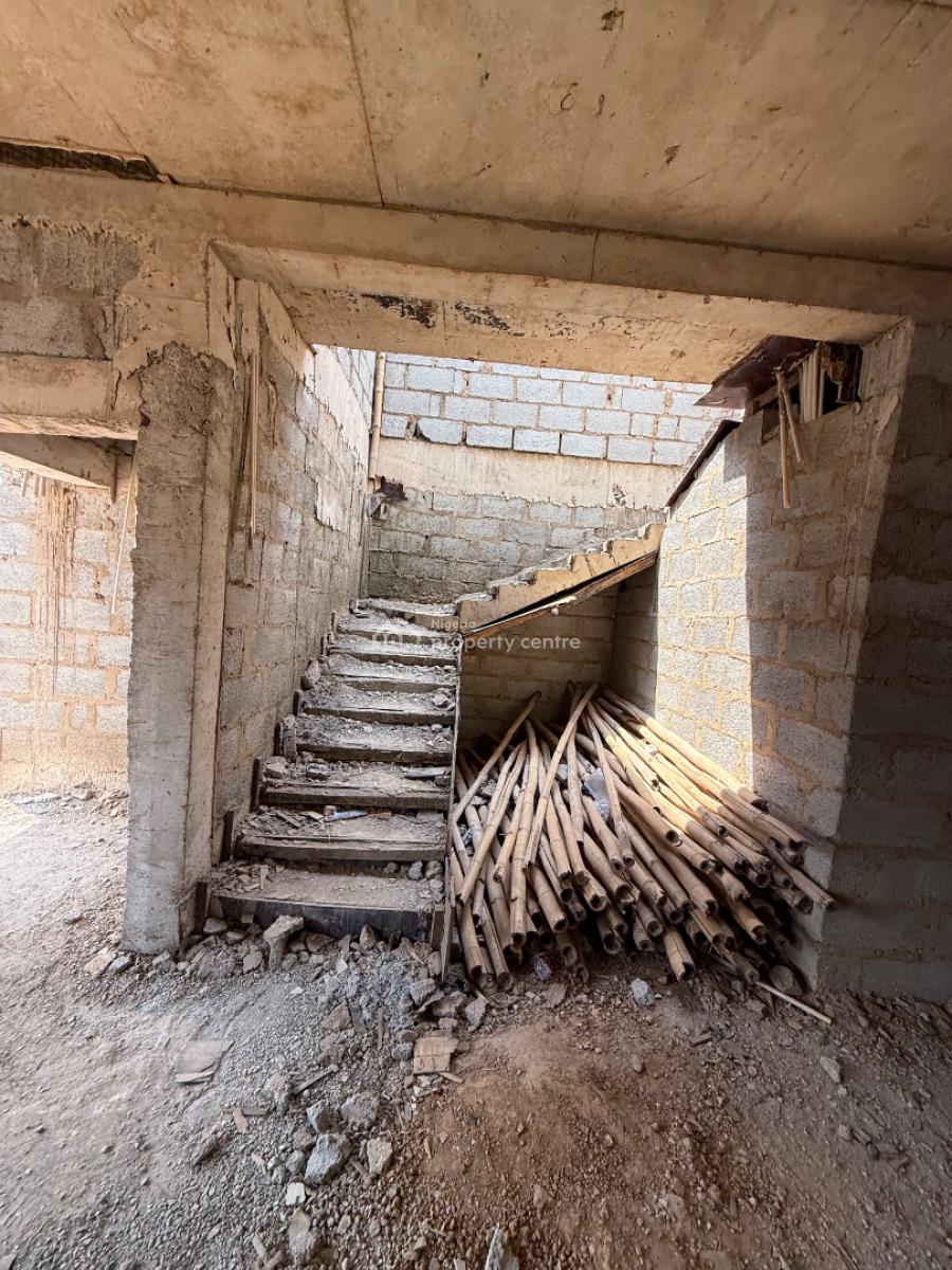 3 Bedroom Terrace Duplex with Bq Semi Finished, Renewed Hope Estate Karsana, Gwarinpa, Abuja, Terraced Duplex for Sale