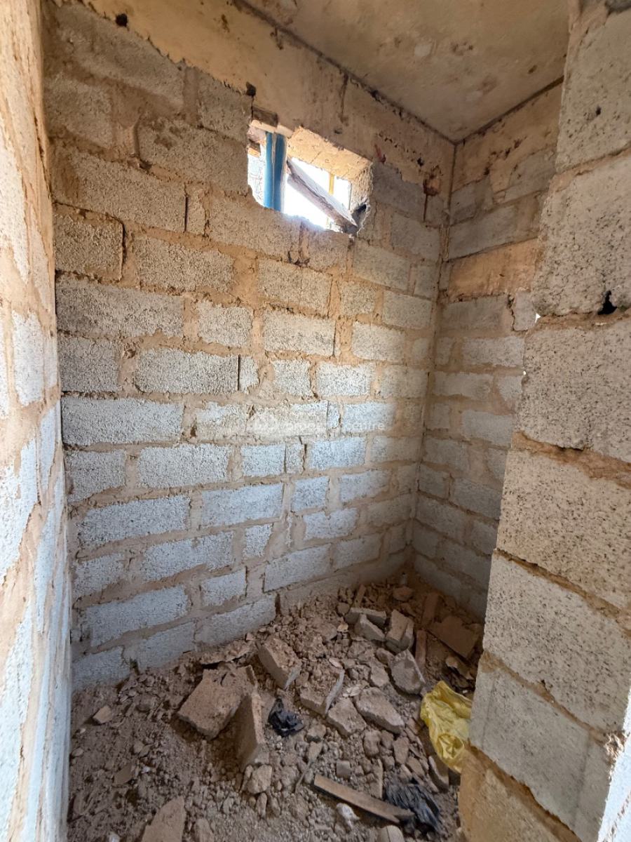 3 Bedroom Terrace Duplex with Bq Semi Finished, Renewed Hope Estate Karsana, Gwarinpa, Abuja, Terraced Duplex for Sale