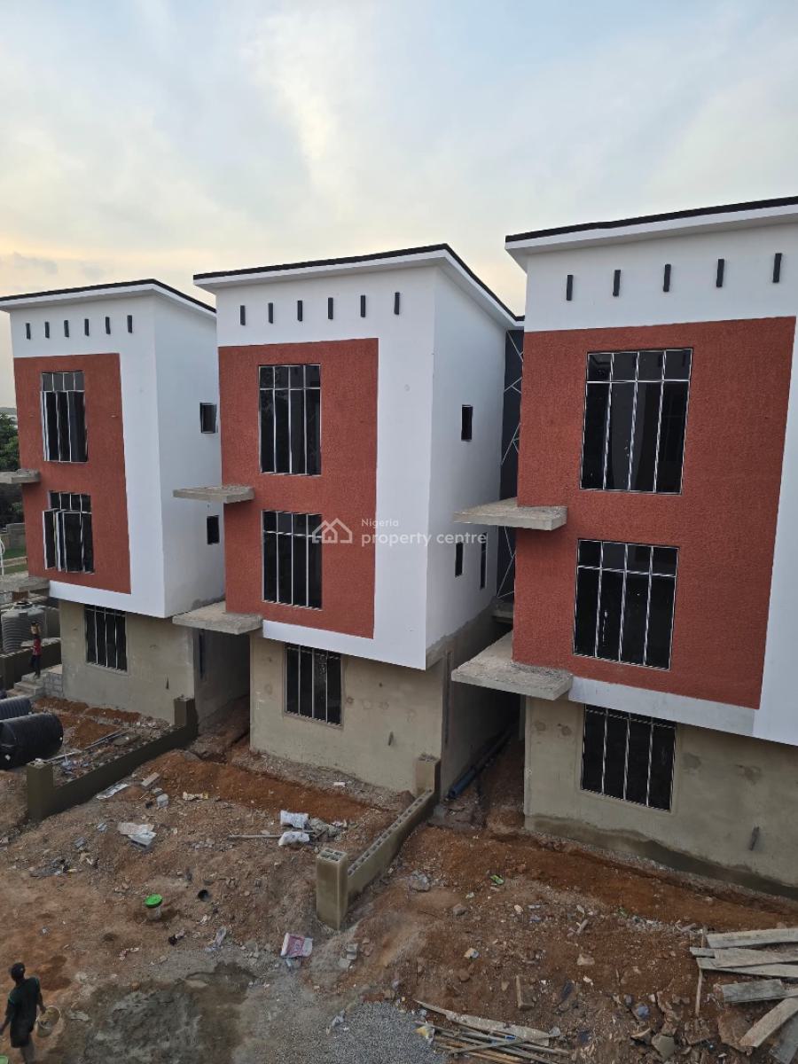 a Lovely Finished 4bedroom Terrace in Utako, Around Abc Park, Utako, Abuja, Terraced Duplex for Sale