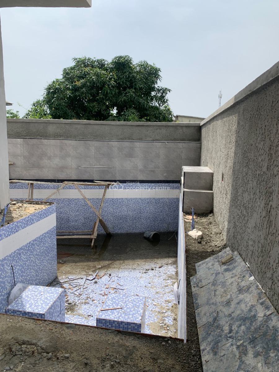Newly Built 5 Bedroom Duplex with Swimming Pool, Sangotedo, Ajah, Lagos, Detached Duplex for Sale