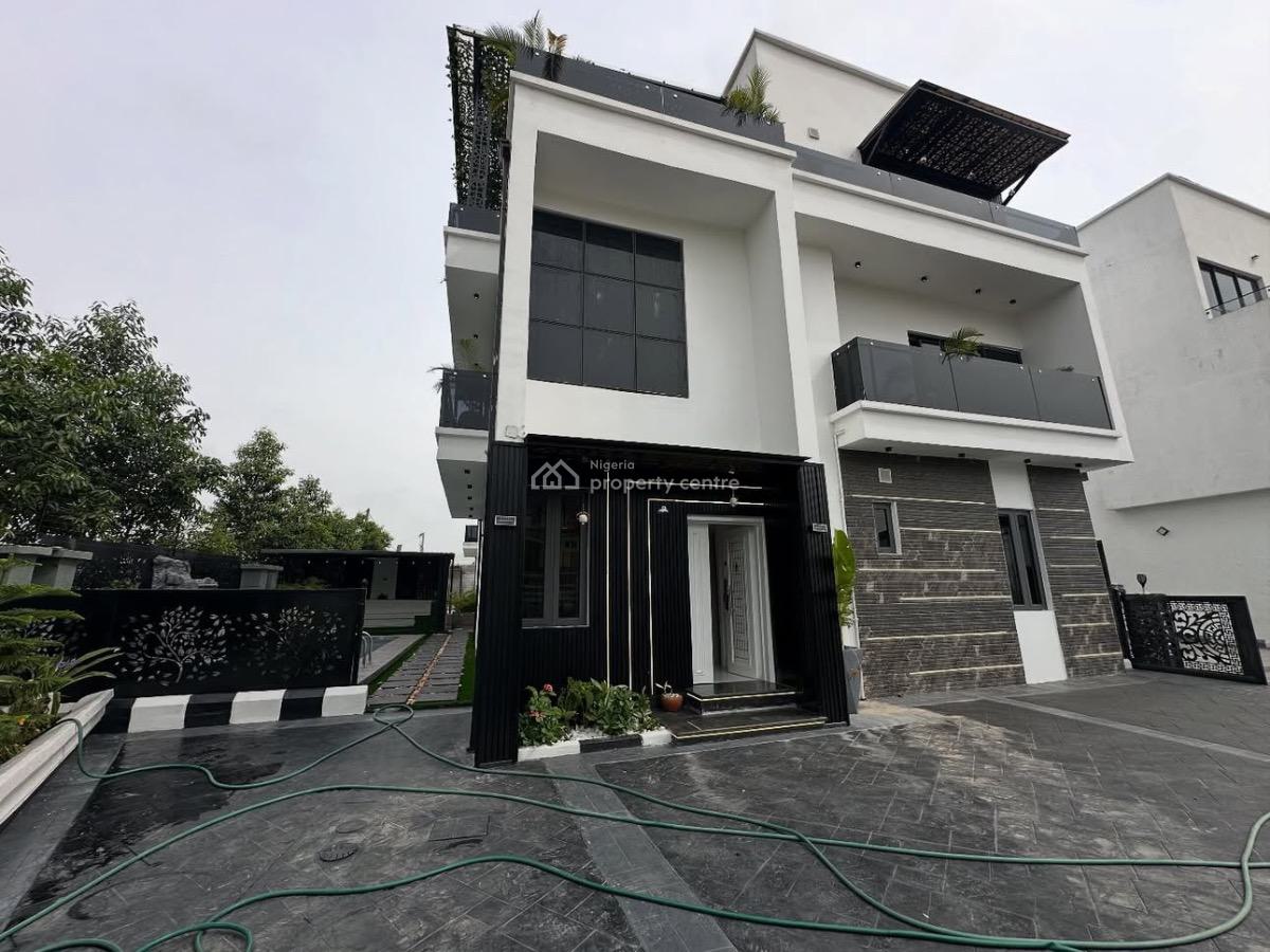 5bedroom Detached Duplex with 2living Room,pool,gazebo & Bq, Kado, Abuja, Detached Duplex for Sale