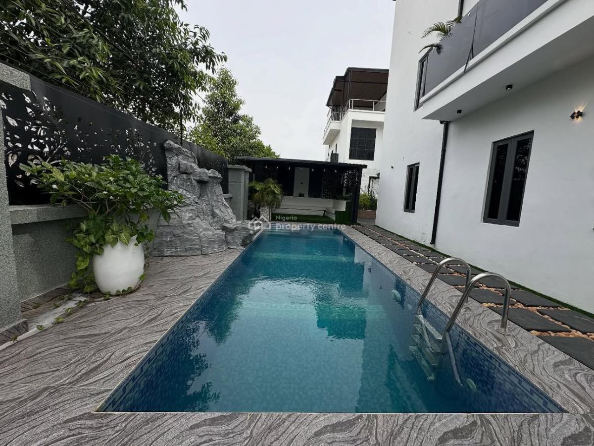 5bedroom Detached Duplex with 2living Room,pool,gazebo & Bq, Kado, Abuja, Detached Duplex for Sale