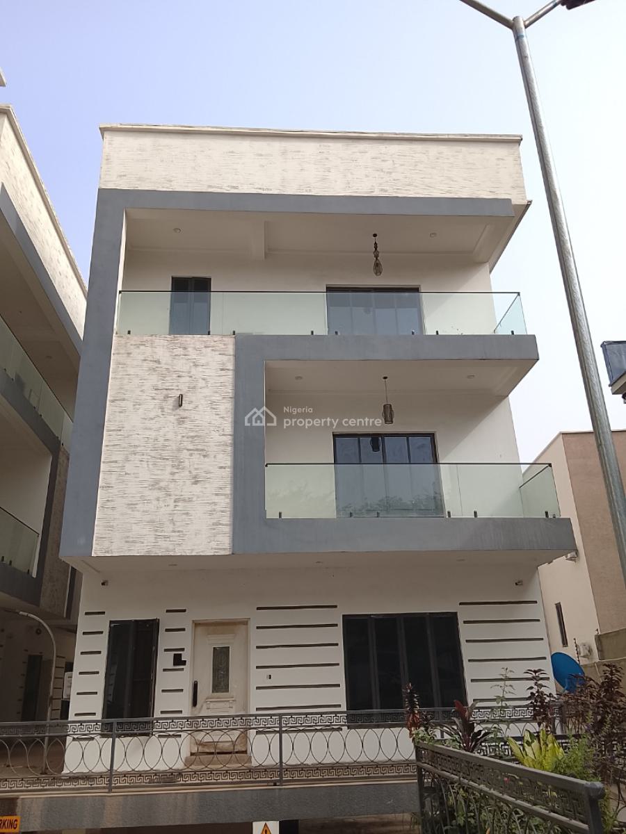 Luxury & Smart 4 Bedroom Terrace Duplex with a Room Bq, Utako Abuja, Utako, Abuja, Terraced Duplex for Sale