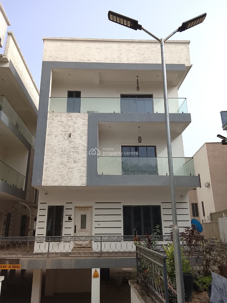 Luxury & Smart 4 Bedroom Terrace Duplex with a Room Bq, Utako Abuja, Utako, Abuja, Terraced Duplex for Sale