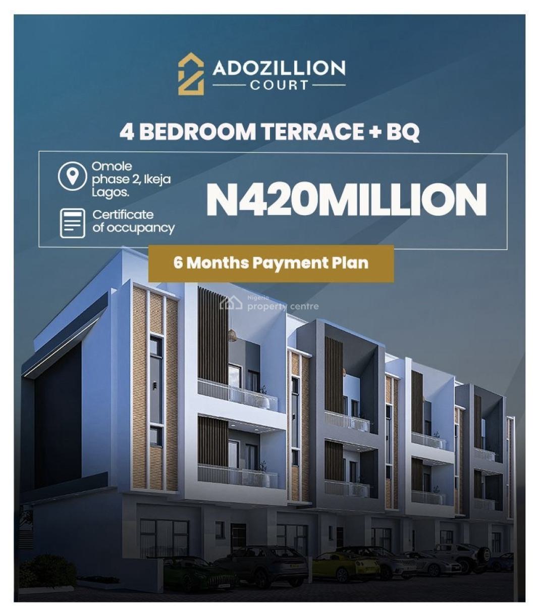 Luxury Apartments & Detached Homes in Ikeja, Omole Phase 2, Ikeja, Lagos, Flat / Apartment for Sale