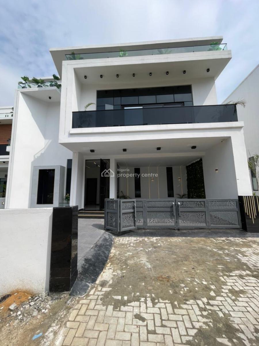 Luxury 5bedroom Fully Detached Duplex, Chevron Tollgate, Lekki Phase 1, Lekki, Lagos, Detached Duplex for Sale