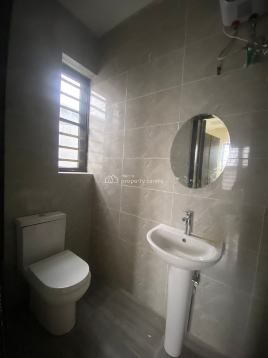 Newly Built and Serviced 2 Bedroom En-suite Flat with an Open Fitted Kitchen, Sangotedo, Ajah, Lagos, Flat / Apartment for Rent