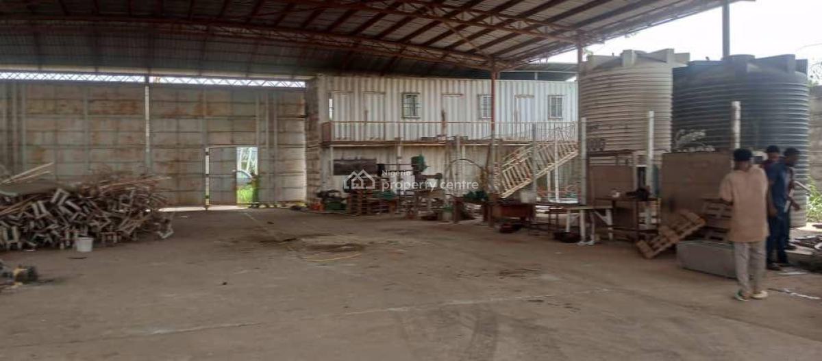 Fully Fenced 16.5 Acres, Property with Infrastructures As Warehouse, Along Lagos - Ibadan Expressway, Opposite Danco., Opic, Isheri North, Lagos, Industrial Land for Sale