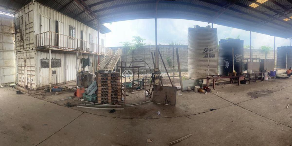 Fully Fenced 16.5 Acres, Property with Infrastructures As Warehouse, Along Lagos - Ibadan Expressway, Opposite Danco., Opic, Isheri North, Lagos, Industrial Land for Sale