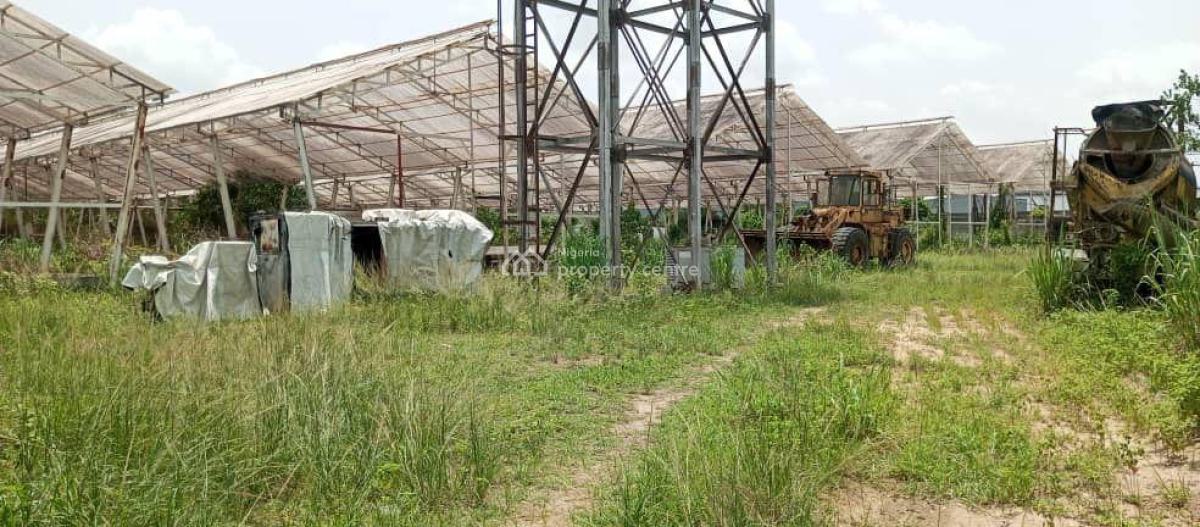 Fully Fenced 16.5 Acres, Property with Infrastructures As Warehouse, Along Lagos - Ibadan Expressway, Opposite Danco., Opic, Isheri North, Lagos, Industrial Land for Sale