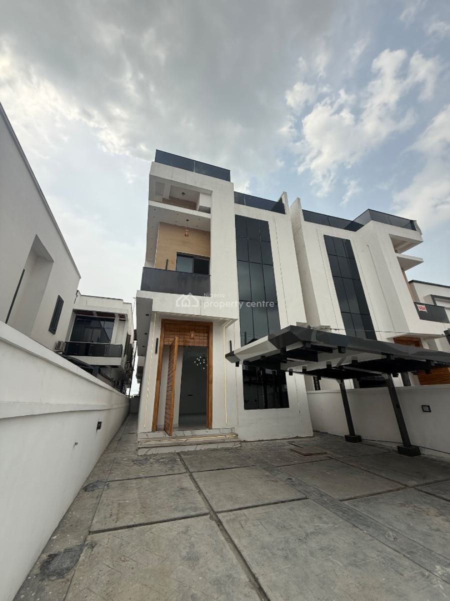 5 Bedroom Duplex with Bq,rooftop Swimming Pool, Cinema and Gym, Orchid Road, Lekki Phase 2, Lekki, Lagos, Detached Duplex for Sale