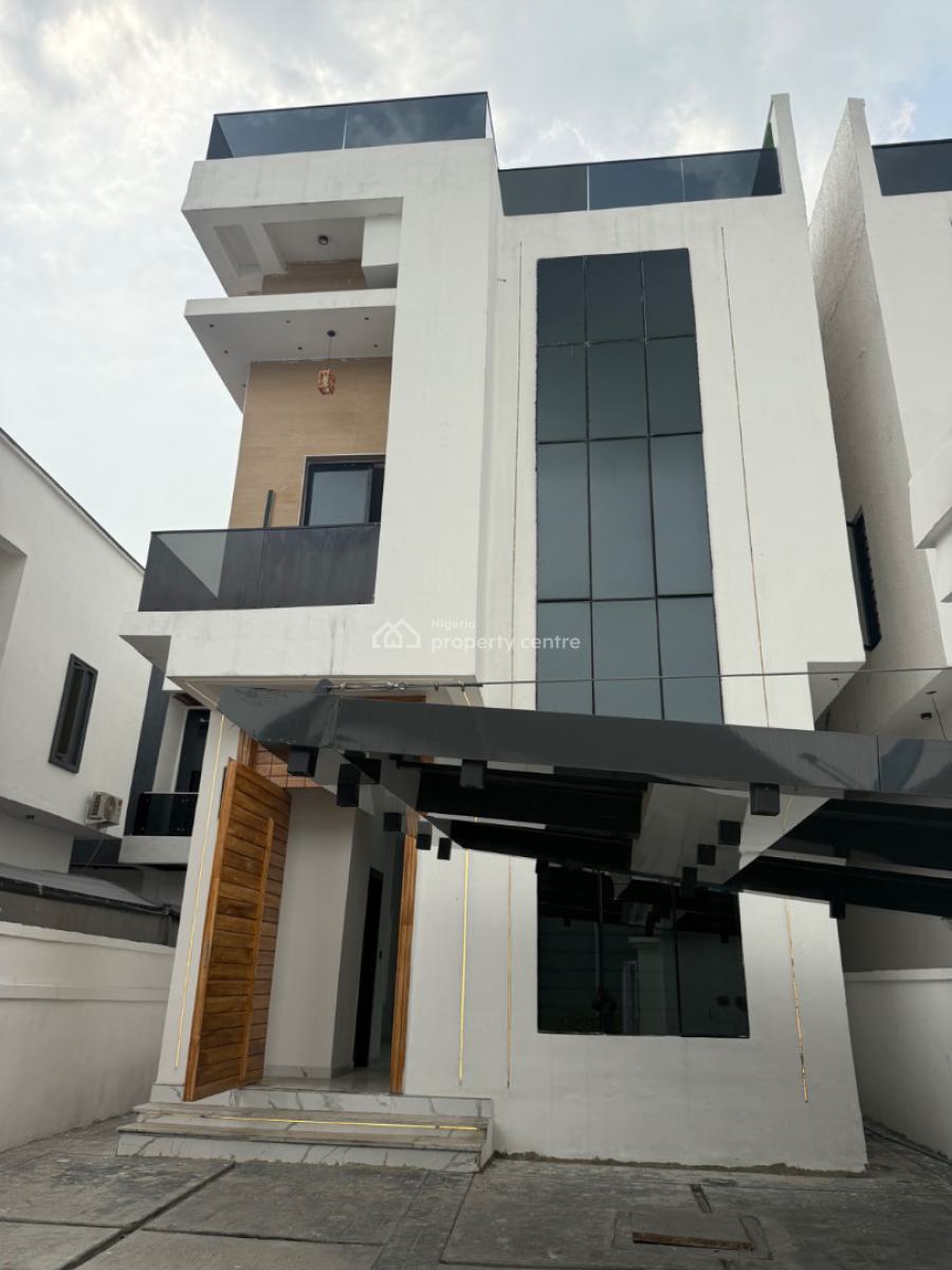5 Bedroom Duplex with Bq,rooftop Swimming Pool, Cinema and Gym, Orchid Road, Lekki Phase 2, Lekki, Lagos, Detached Duplex for Sale