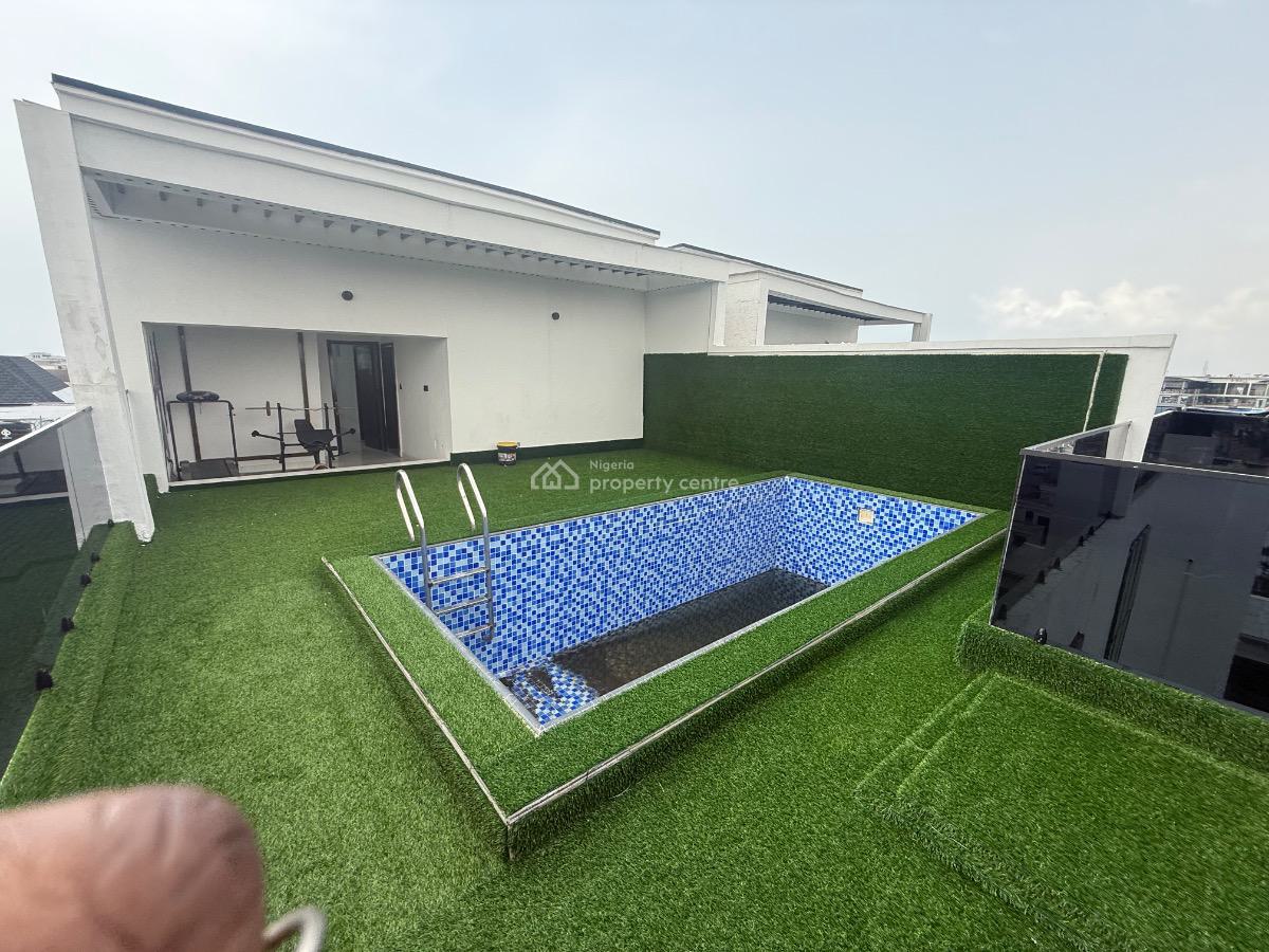 5 Bedroom Duplex with Bq,rooftop Swimming Pool, Cinema and Gym, Orchid Road, Lekki Phase 2, Lekki, Lagos, Detached Duplex for Sale