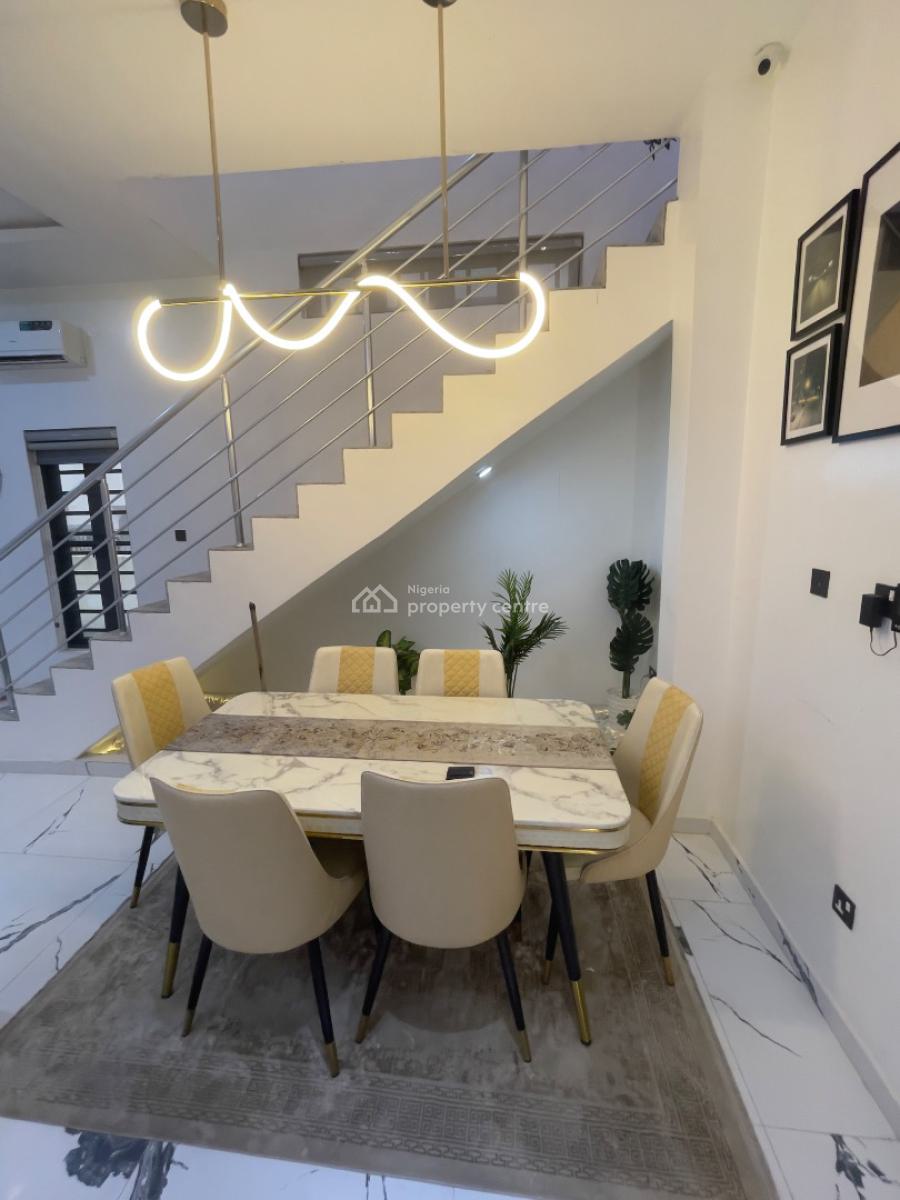 Fully Furnished 4-bedroom Detached House, Chevy View Estate, Lekki, Lagos, Detached Duplex for Rent