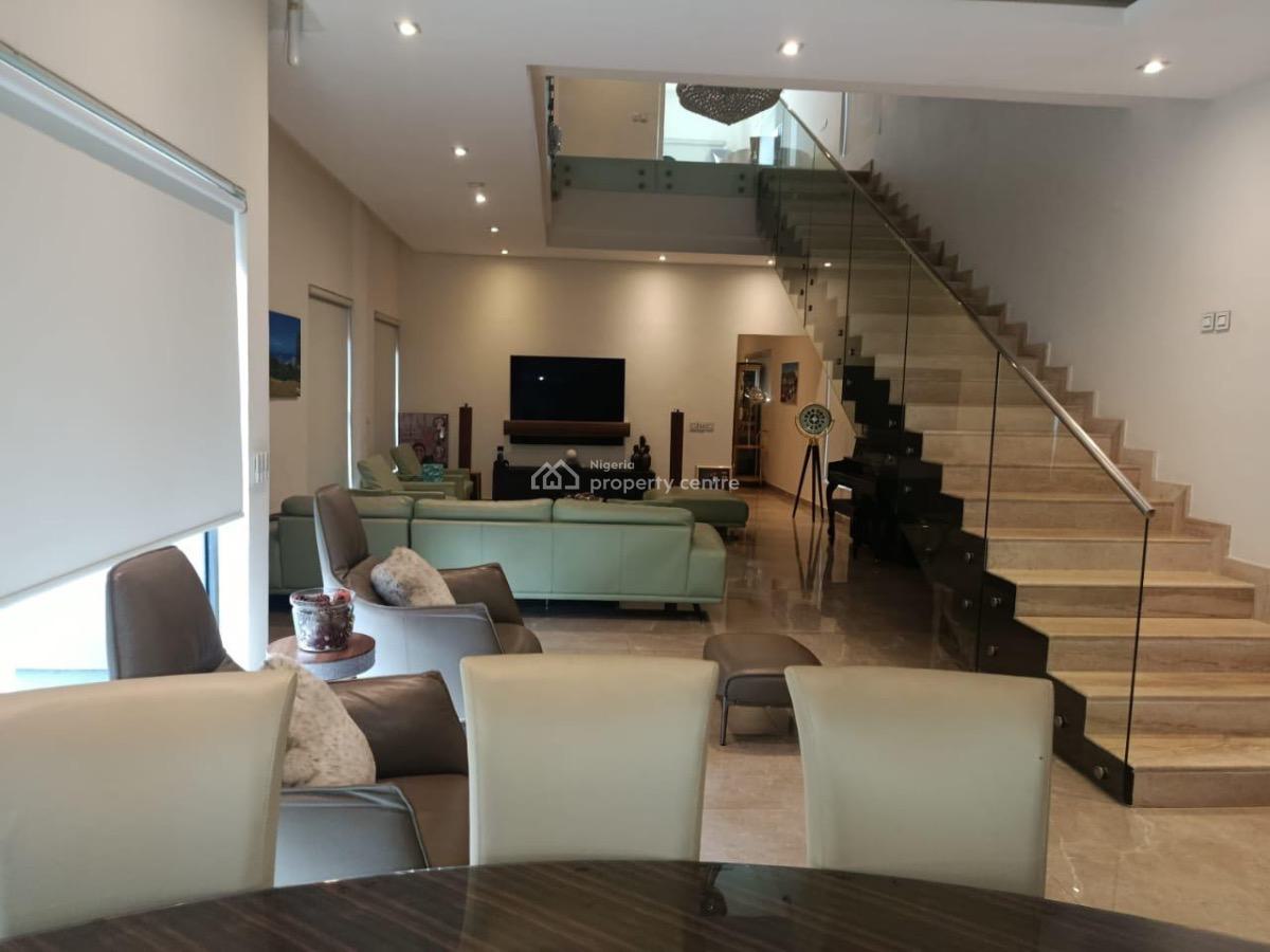 Fully Detached 5 Bedroom Duplex with Bq Sitting on 500sqm Land, Parkview, Ikoyi, Lagos, Detached Duplex for Sale