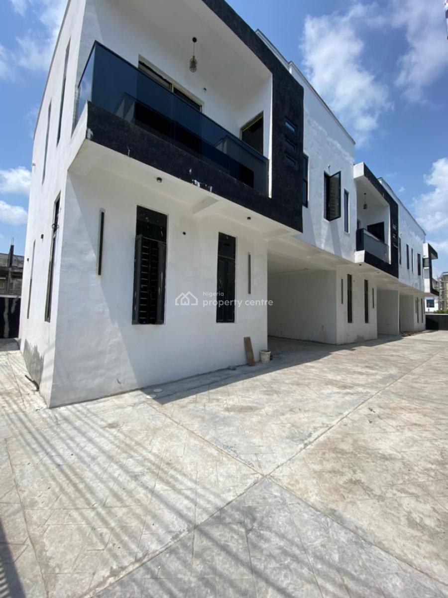 Newly Built 4 Bedroom Terrace Duplex with Excellent Facilities, Abraham Adesanya, Ajah, Lagos, Terraced Duplex for Sale