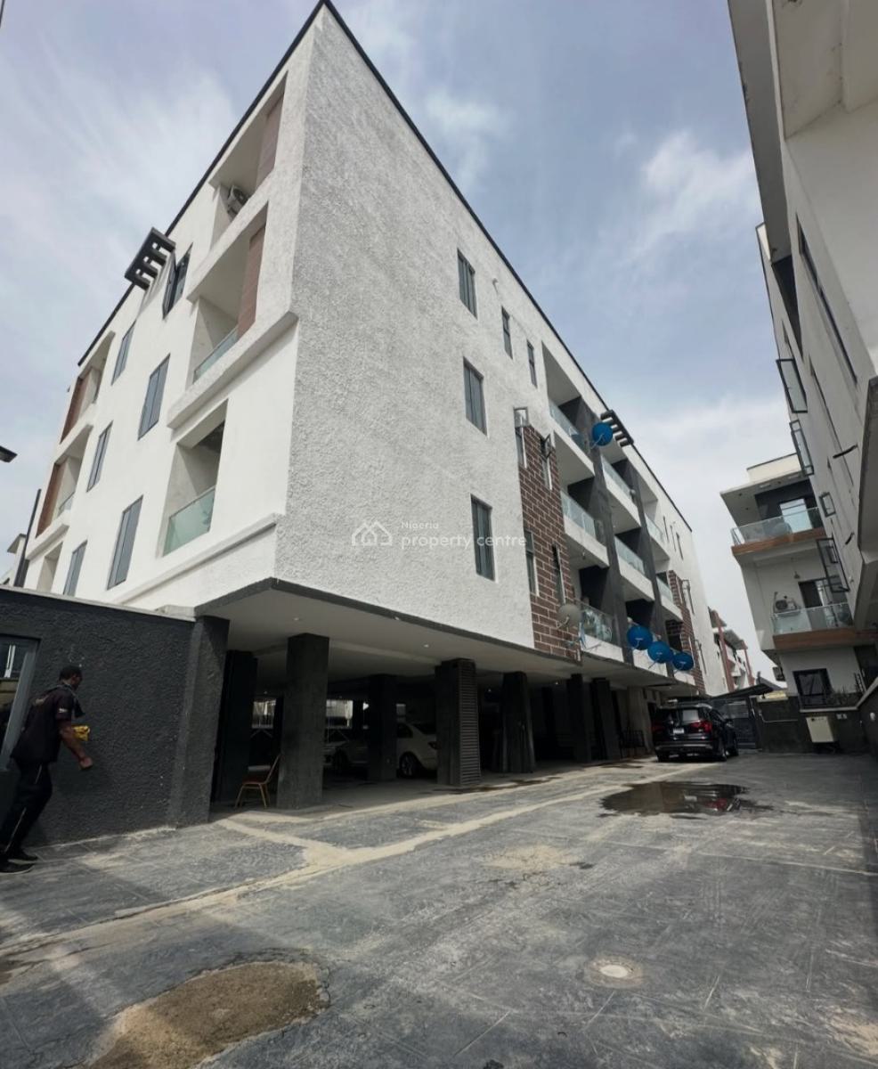 Serviced with 24/7 Power Supply 2 Bedroom En-suite Flat, Ikate, Lekki, Lagos, Flat / Apartment for Rent