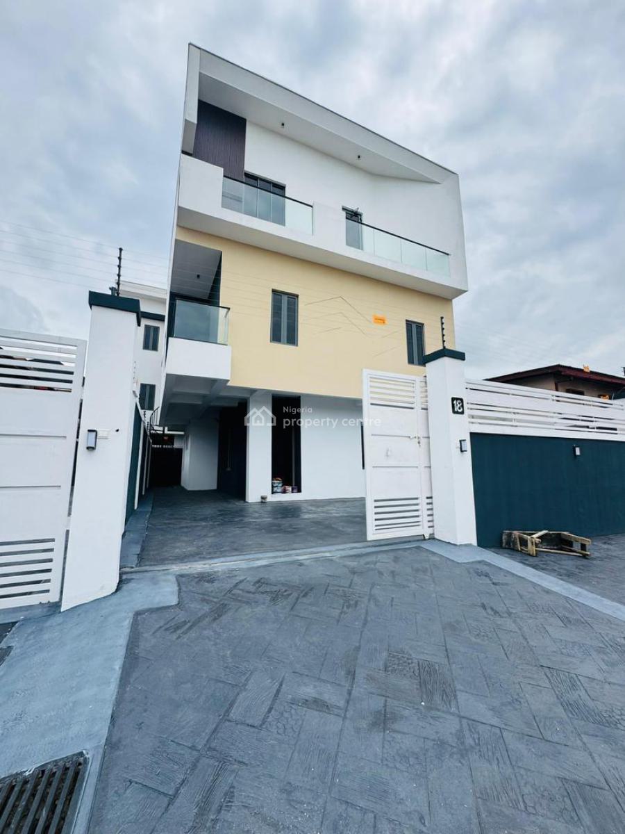 Beautifully Crafted 4 Bedroom Fully Detached Duplex Plus Bq, Beautifully Designed Home with Bq in an Estate, Off Wemco, Ikeja, Lagos, Detached Duplex for Sale
