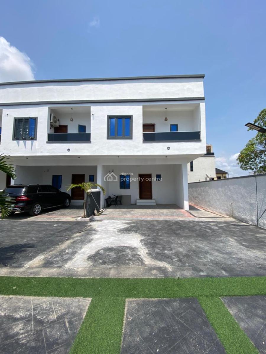 Newly Built 4 Bedroom Terrace Duplex with Excellent Facilities, Abraham Adesanya, Ajah, Lagos, Terraced Duplex for Sale