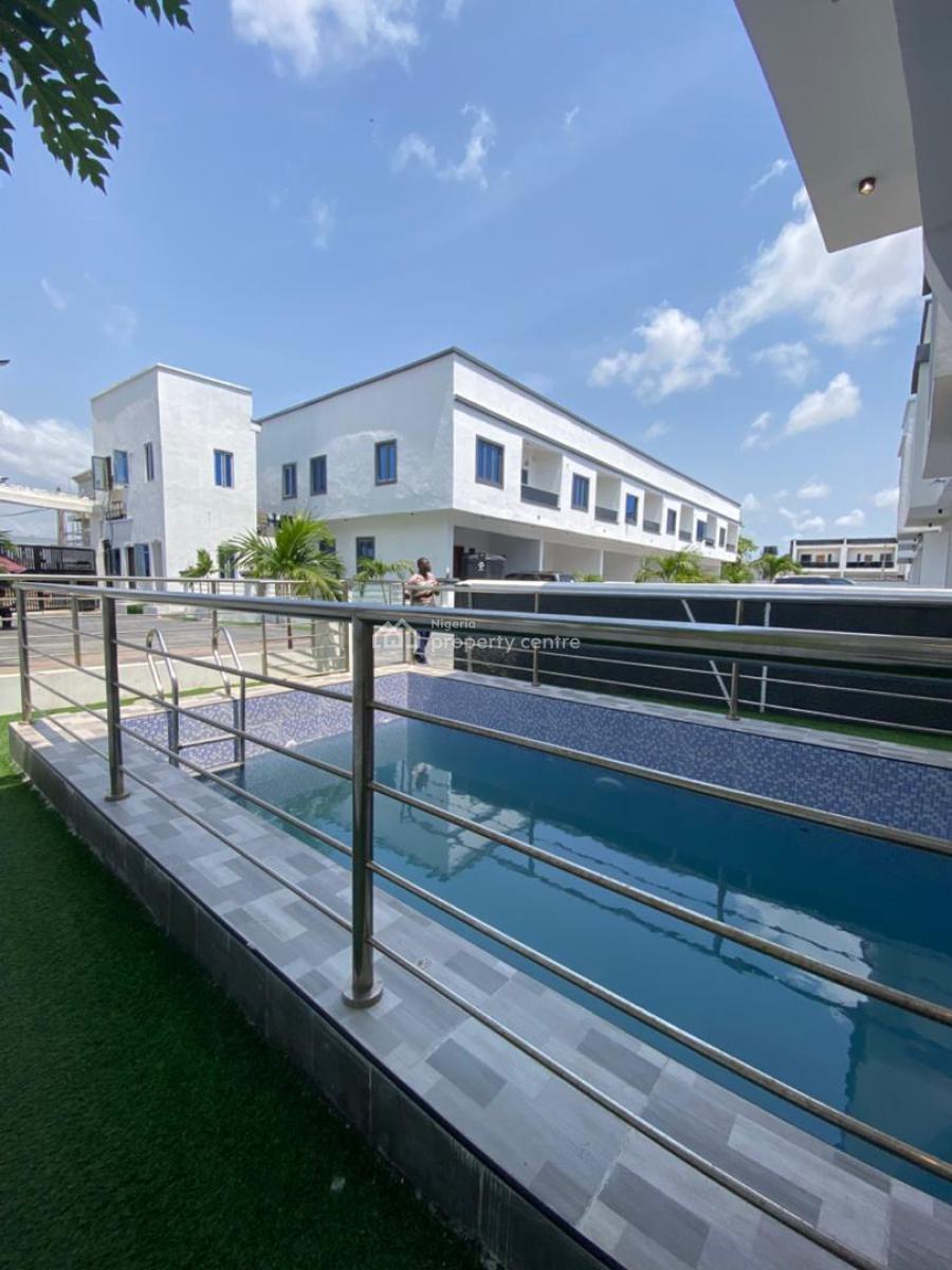 Newly Built 4 Bedroom Terrace Duplex with Excellent Facilities, Abraham Adesanya, Ajah, Lagos, Terraced Duplex for Sale