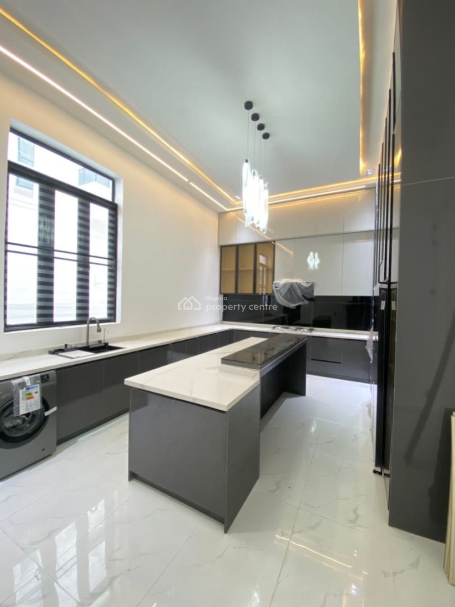 Stunning 5-bedroom Fully Detached Duplex with Bq & Swimming Pool, Ikota, Lekki, Lagos, Detached Duplex for Sale