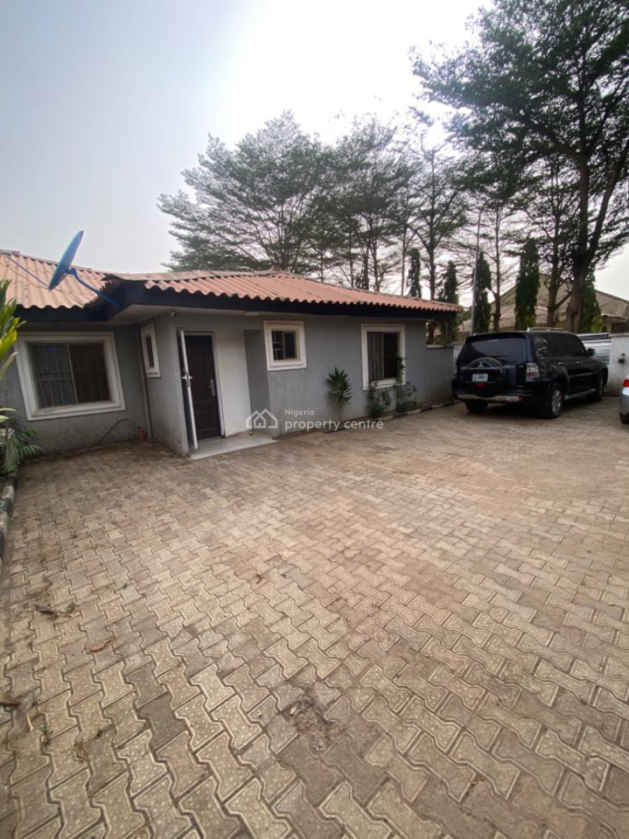 4 Bedroom Bungalow with Car Park Upto 8 Cars, Life Camp, Abuja, Semi-detached Bungalow for Sale