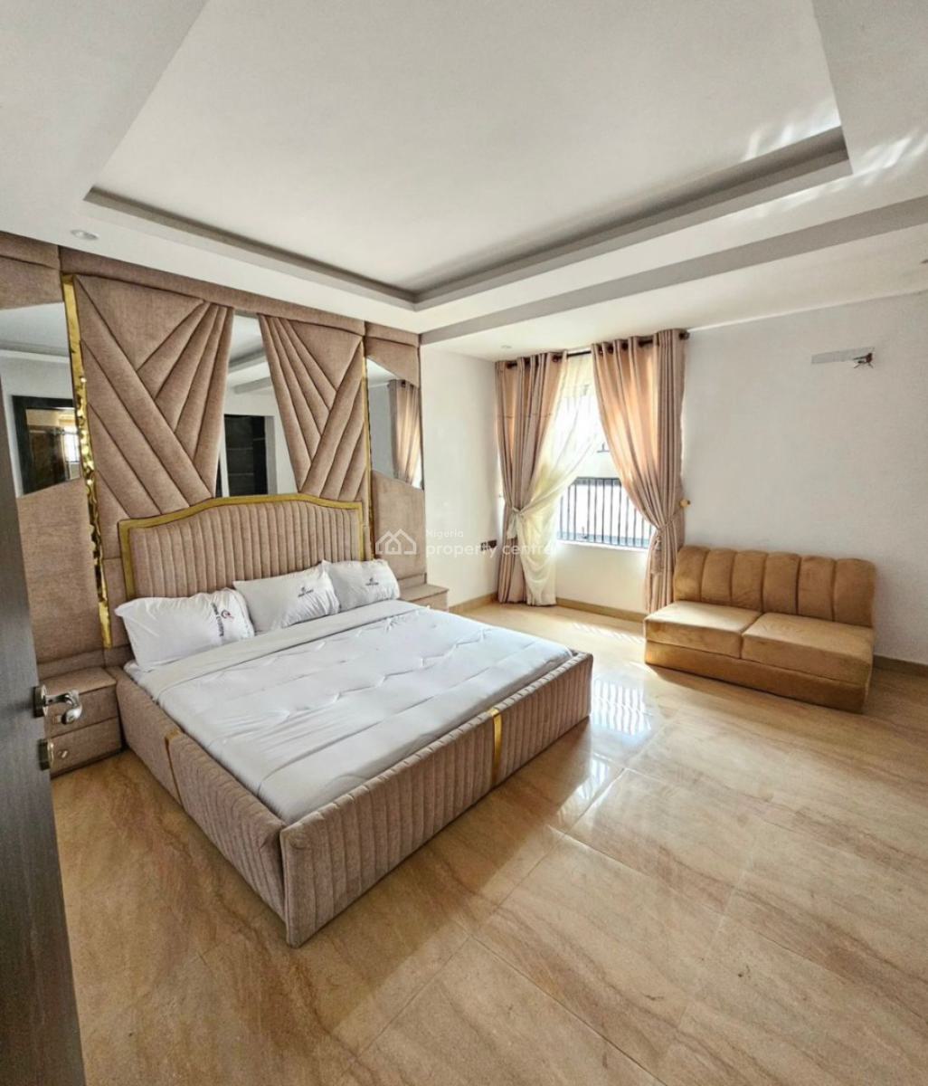 Morden 4 Bedroom Maisonette with Communal Pool, Gym, & Children Playcourt., Surulere, Lagos, Flat / Apartment for Sale