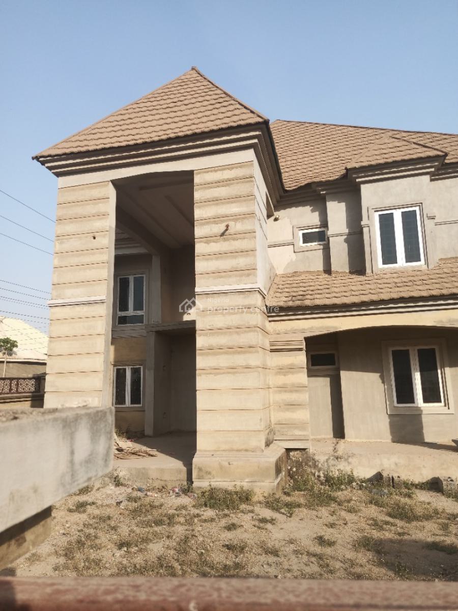 5 Bedroom Fully Detached Duplex, Around Sunnyvale Estate, Galadimawa, Abuja, Detached Duplex for Sale