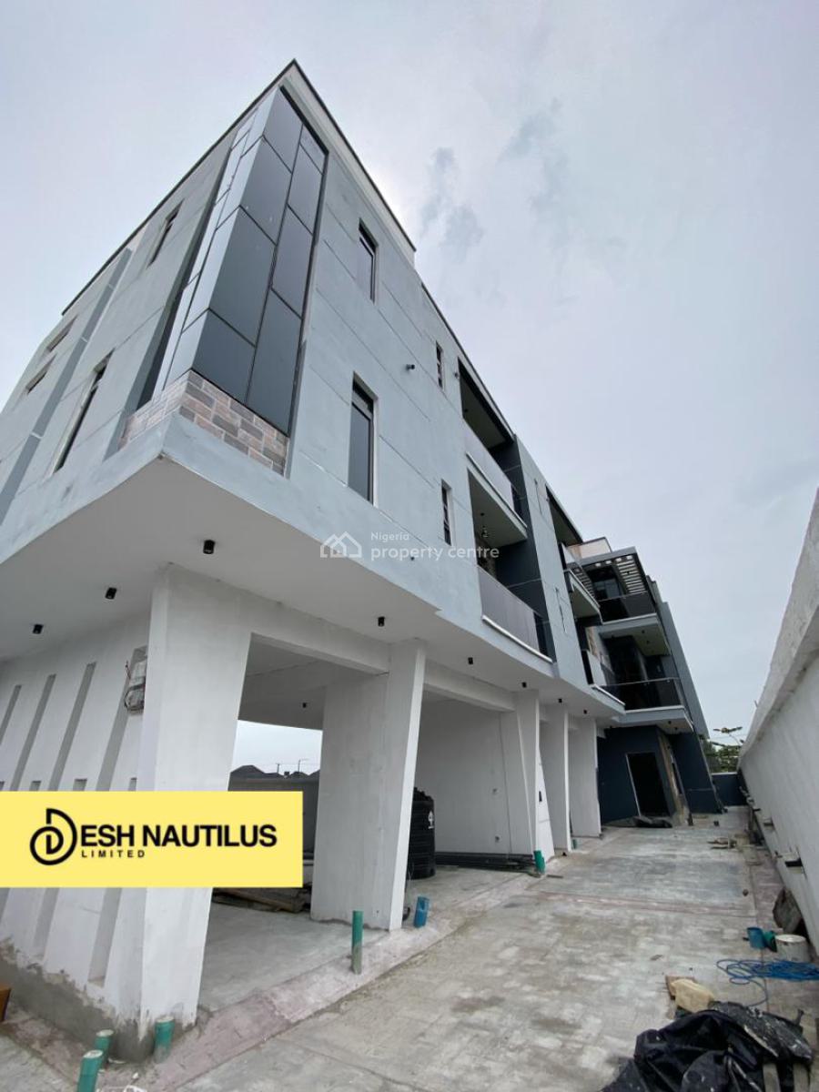 Modern 2 Bedroom Terrace Duplex with Governors Consent, Lekki Phase 2, Lekki, Lagos, Terraced Duplex for Sale