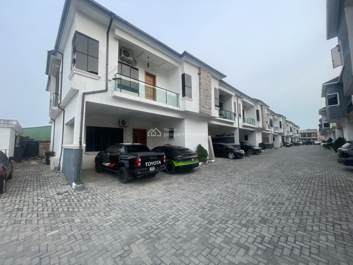 a Lovely and Spacious 4-bedroom Terrace Duplex, Orchid Road, Lekki, Lagos, Terraced Duplex for Rent