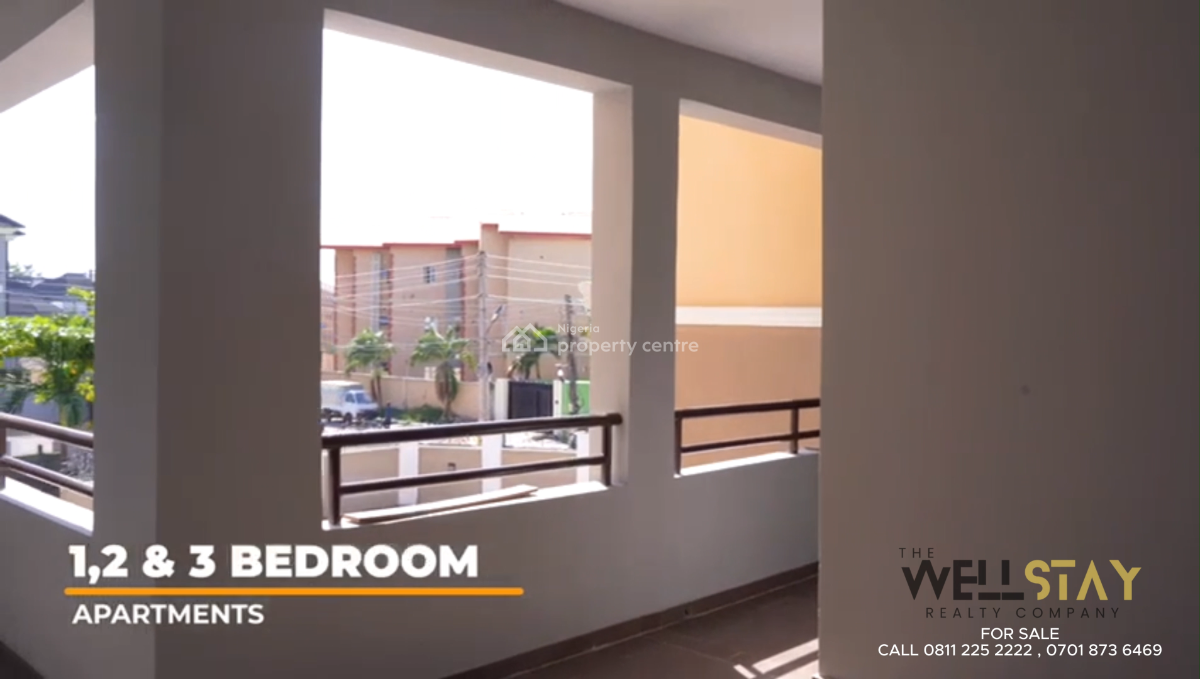 Well Built & Modern 3 - Bedroom Apartment, Agungi, Lekki, Lagos, Flat / Apartment for Sale