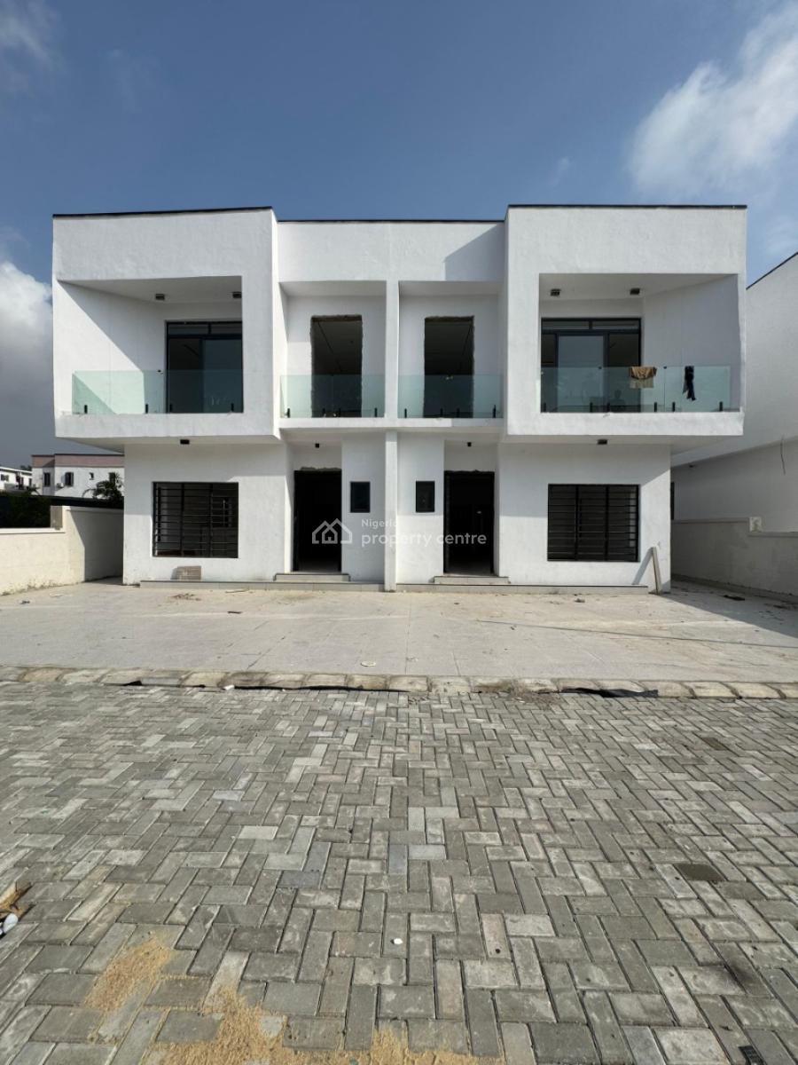 Luxury 4 Bedroom Semi Detached with Bq, Orchid Road, Lekki, Lagos, Semi-detached Duplex for Sale