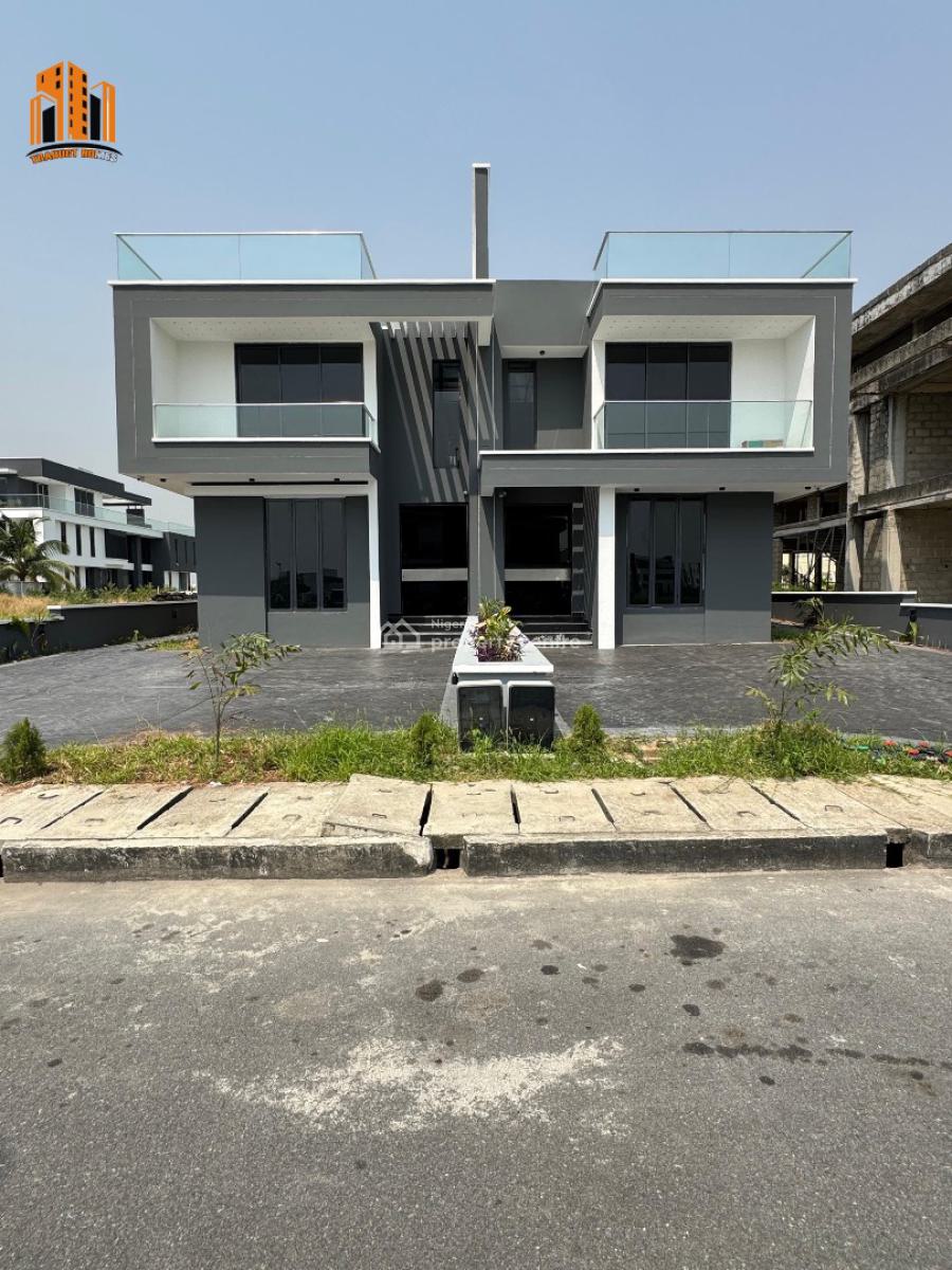 Well Built 5 Bedroom Semi Detached Duplex with Cinema Space, Ikate, Lekki, Lagos, Semi-detached Duplex for Sale