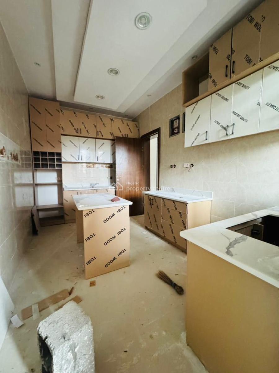 Architecturally Designed 4 Bedroom Terrace Duplex with Bq, Exquisitely Designed Home with Bq in a Secured Estate, Ogba, Ikeja, Lagos, Terraced Duplex for Sale