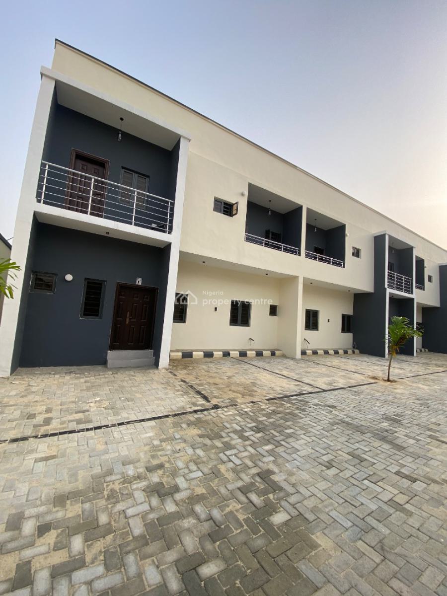 Newly Built 4 Bedroom Duplex, By Shop Rite, Sangotedo, Ajah, Lagos, Terraced Duplex for Rent