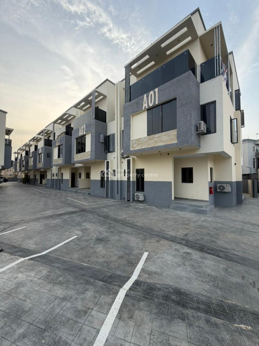 (direct) 4 Bedroom Terraces with Bq, Rfk, Ikeja Gra, Ikeja, Lagos, Terraced Duplex for Sale