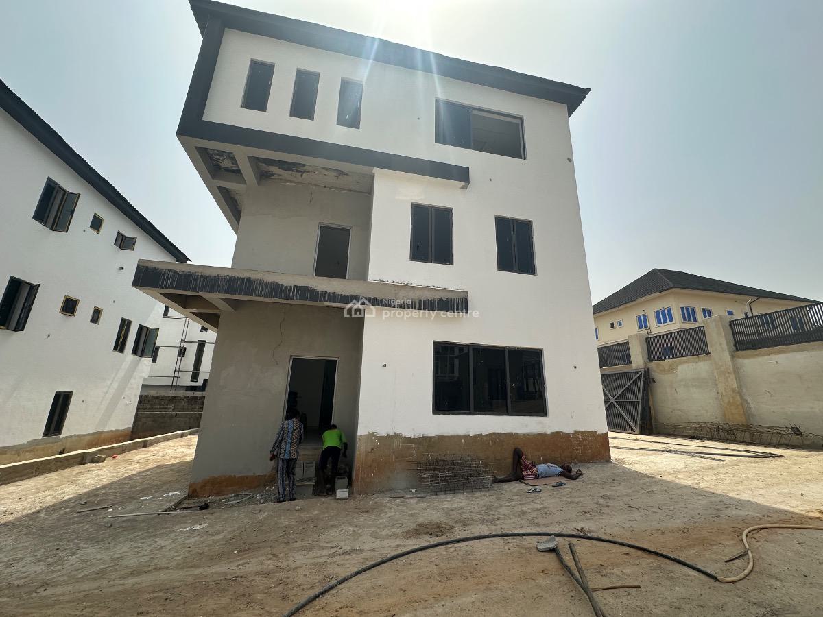 Brand New 5 Bedroom Detached Duplex with Self Compound, Katampe Extension, Katampe, Abuja, Detached Duplex for Sale
