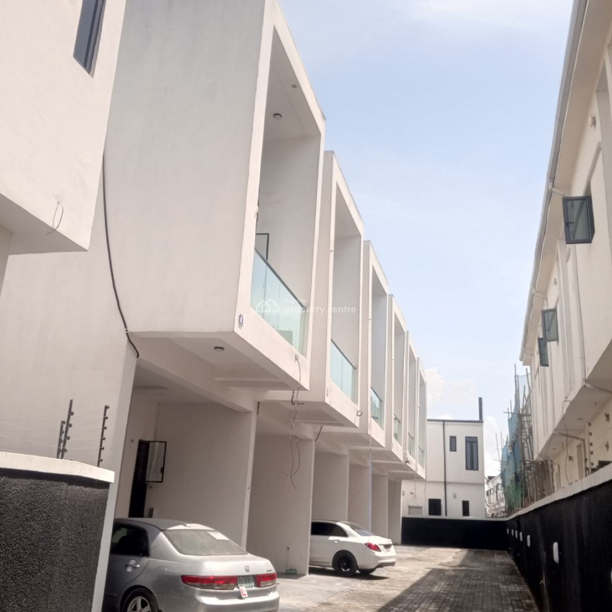 Corner Piece 4 Bedroom Terrace Duplex with a Bq. Only 6 Units, Ikota Gra, Lekki, Lagos, House for Sale